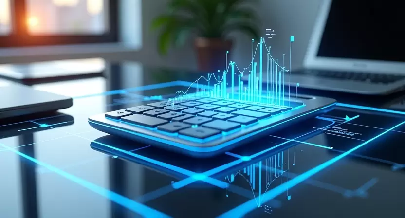 Calculadora de projeção financeira